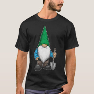 Gnome Halloween Shovel T-Shirt