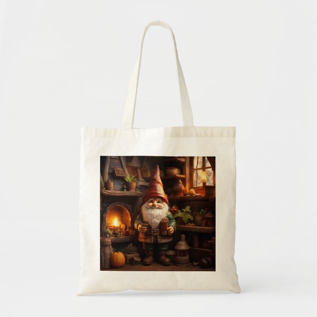 Gnome Home  Tote Bag (Front)