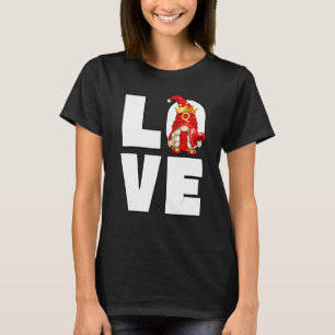 Gnome In Queen Of Hearts Costume Love Casino Games T-Shirt
