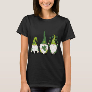 Gnome Leprechaun Tomte Green Gnomes St. Patrick's  T-Shirt