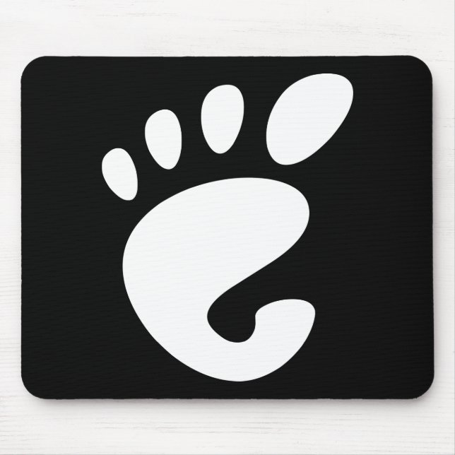 Gnome - Linux - OSS FSF  Mouse Mat (Front)