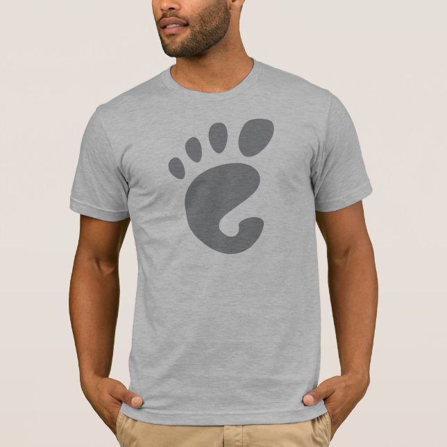 Gnome - Linux - OSS FSF  T-Shirt (Front)