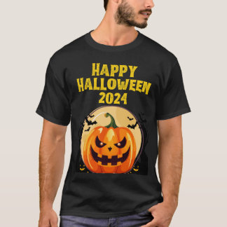 Gnome love Happy Halloween 2024 T-Shirt
