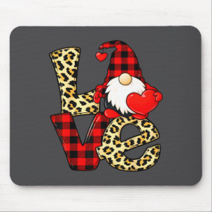 Gnome Love Valentine Gnomes Valentines Day Men Wom Mouse Mat