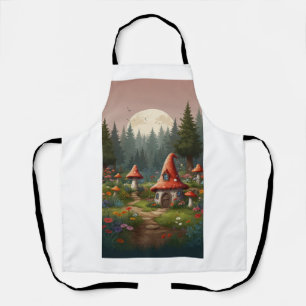 Gnome & Mushroom Magic Apron