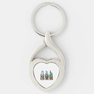 Gnome Nurse And Doctor Squad Quarantine 2020 Gifts Key Ring