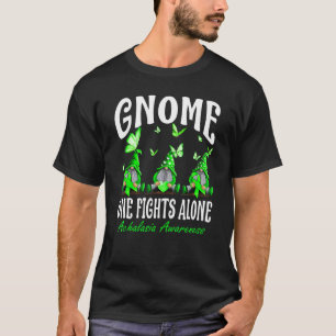 Gnome One Fights Alone Achalasia Awareness T-Shirt