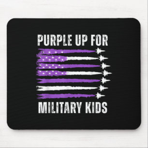 Gnome One Fights Alone Heimer Awareness Purple Rib Mouse Mat