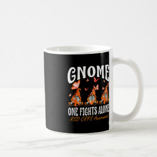 Gnome One Fights Alone RSD CRPS Awareness Coffee Mug