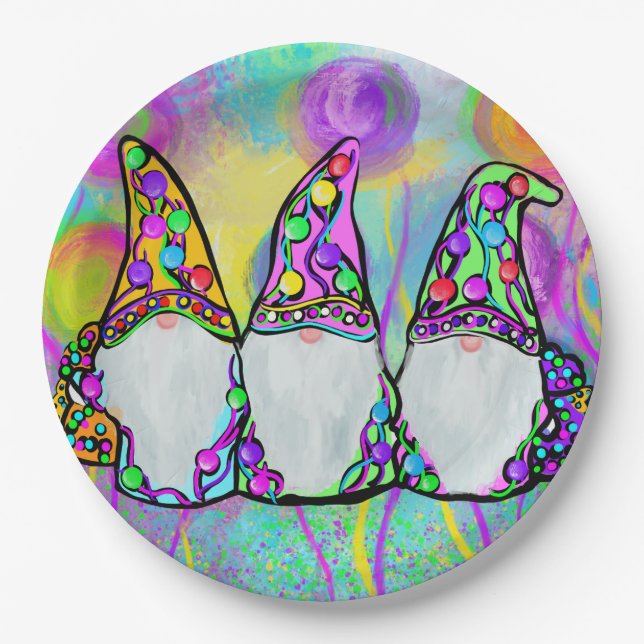 GNOME    PAPER PLATE (Front)