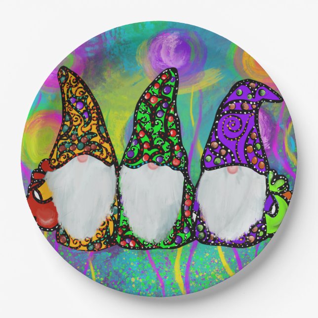 GNOME      PAPER PLATE (Front)