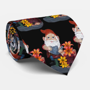 Gnome Pattern Tie