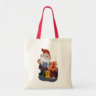 Gnome Photo Design Tote Bag