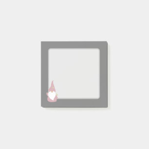 Gnome - Pink Post-it Notes