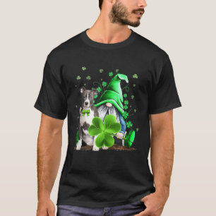 Gnome Pitbull St Patricks Day Leprechaun Pitbull T-Shirt