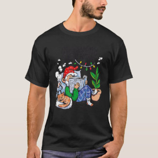 Gnome Place Like Home Book Reader Gnome No Place L T-Shirt