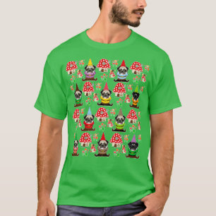 Gnome pugs T-Shirt