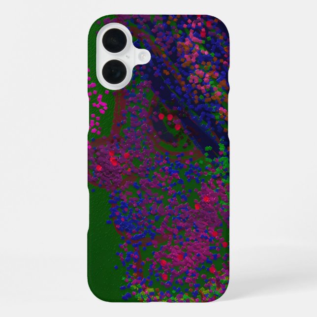 Gnome Quilted Pattern  iPhone Case (Back)