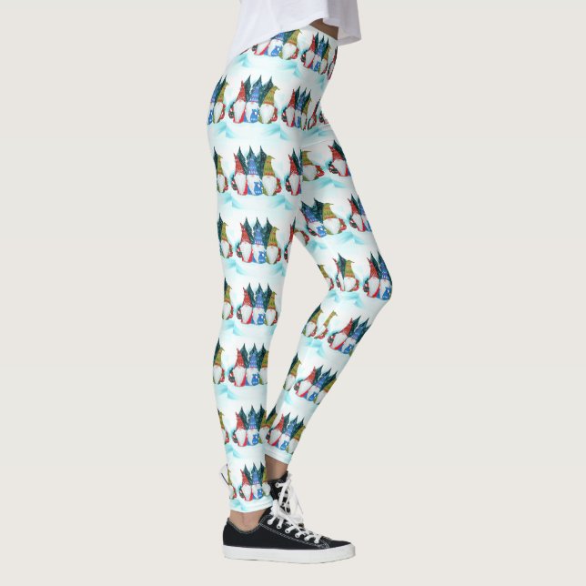 Gnome Santa Leggings (Right)