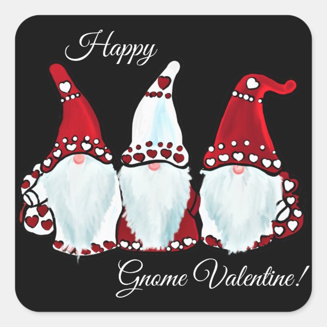 Gnome  square sticker (Front)