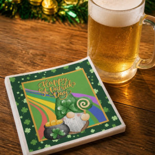Gnome St. Patrick's Day Paper Napkin