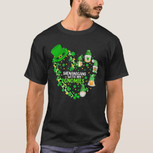 Gnome St Patrick's Day Shenanigans With My Gnomies T-Shirt