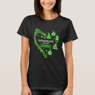 Gnome St Patrick's Day Shenanigans With My Gnomies T-Shirt