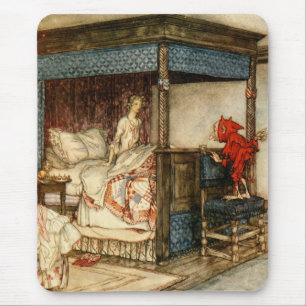Gnome Surprise by Arthur Rackham Mouse Mat