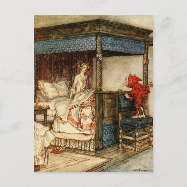 Gnome Surprise by Arthur Rackham Postcard (Front)