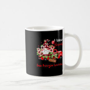 Gnome Survivor Brain Aneurysm Awareness Coffee Mug