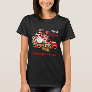 Gnome Survivor Brain Aneurysm Awareness T-Shirt