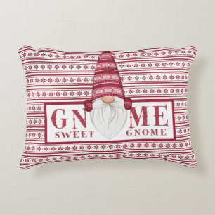 Gnome Sweet Gnome  Accent Pillow