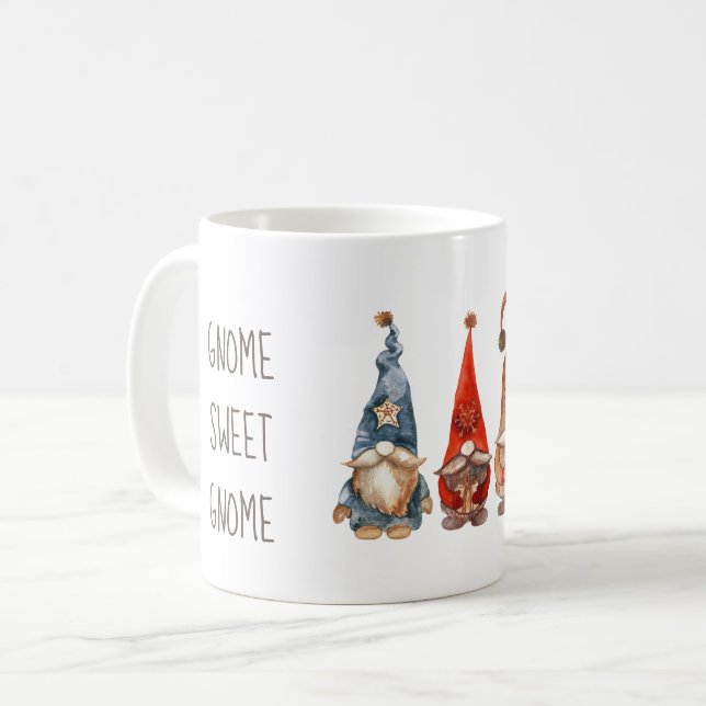 Gnome Sweet Gnome Coffee Mug (Front Left)