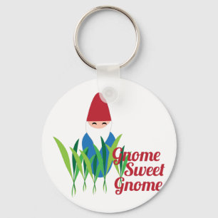 Gnome Sweet Gnome Key Ring