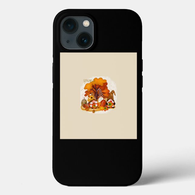 Gnome Thanksgiving Gnome Halloween 2022 Case-Mate iPhone Case (Back)