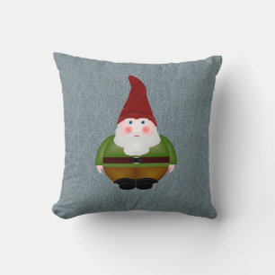 Gnome Throw Pillow