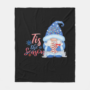 Gnome Tis The Season  Fleece Blanket