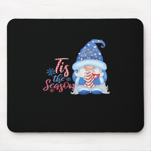 Gnome Tis The Season  Mouse Mat (Front)