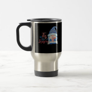 Gnome Tis The Season Travel Mug