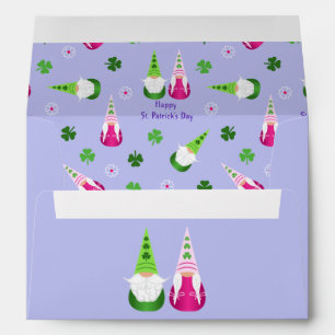 Gnome Toss St. Patrick's Day Envelope