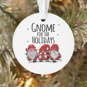Gnome Trio Christmas Ornament
