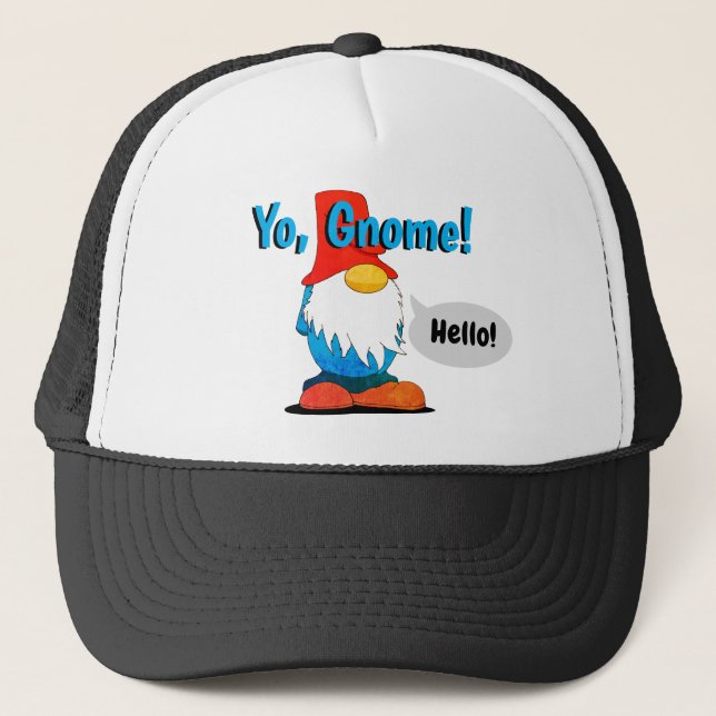 Gnome Trucker hat (Front)