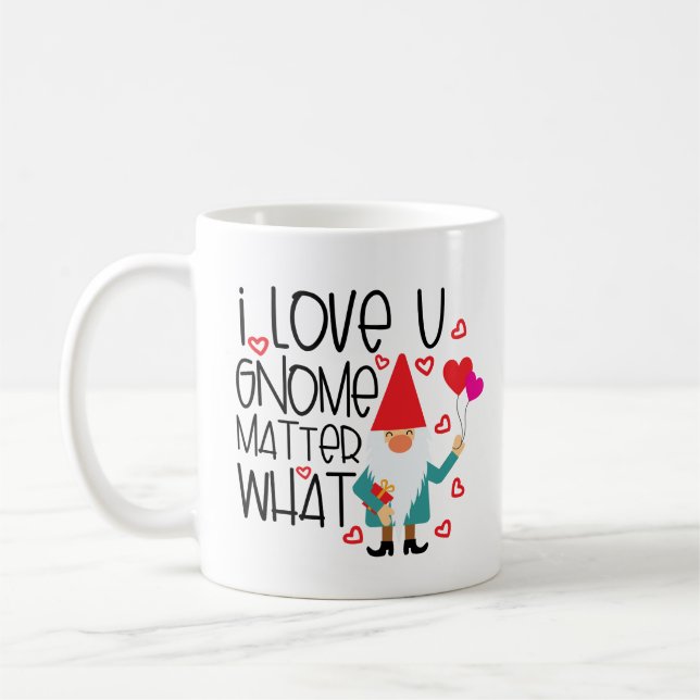 Gnome Valentine Coffee Mug (Left)
