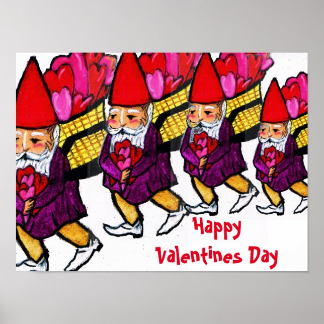 GNOME VALENTINE MARCH poster (Front)