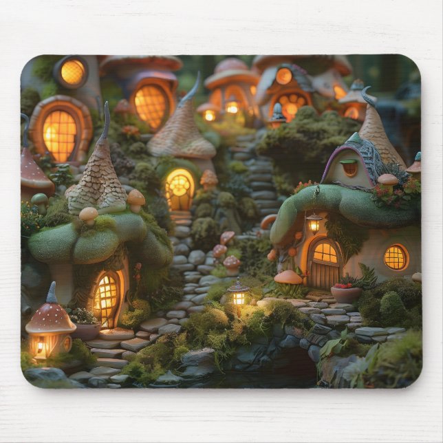 Gnome village mouse mat (Front)