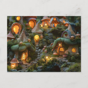 Gnome village postcard