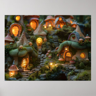 Gnome village poster