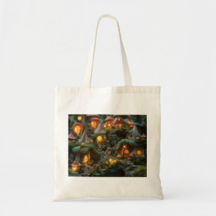 Gnome village tote bag