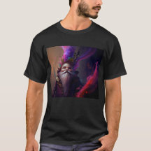 Gnome Warlock Fantasy Shirt | D&D Gamer Art