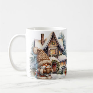 Gnome Wintery  Coffee Mug